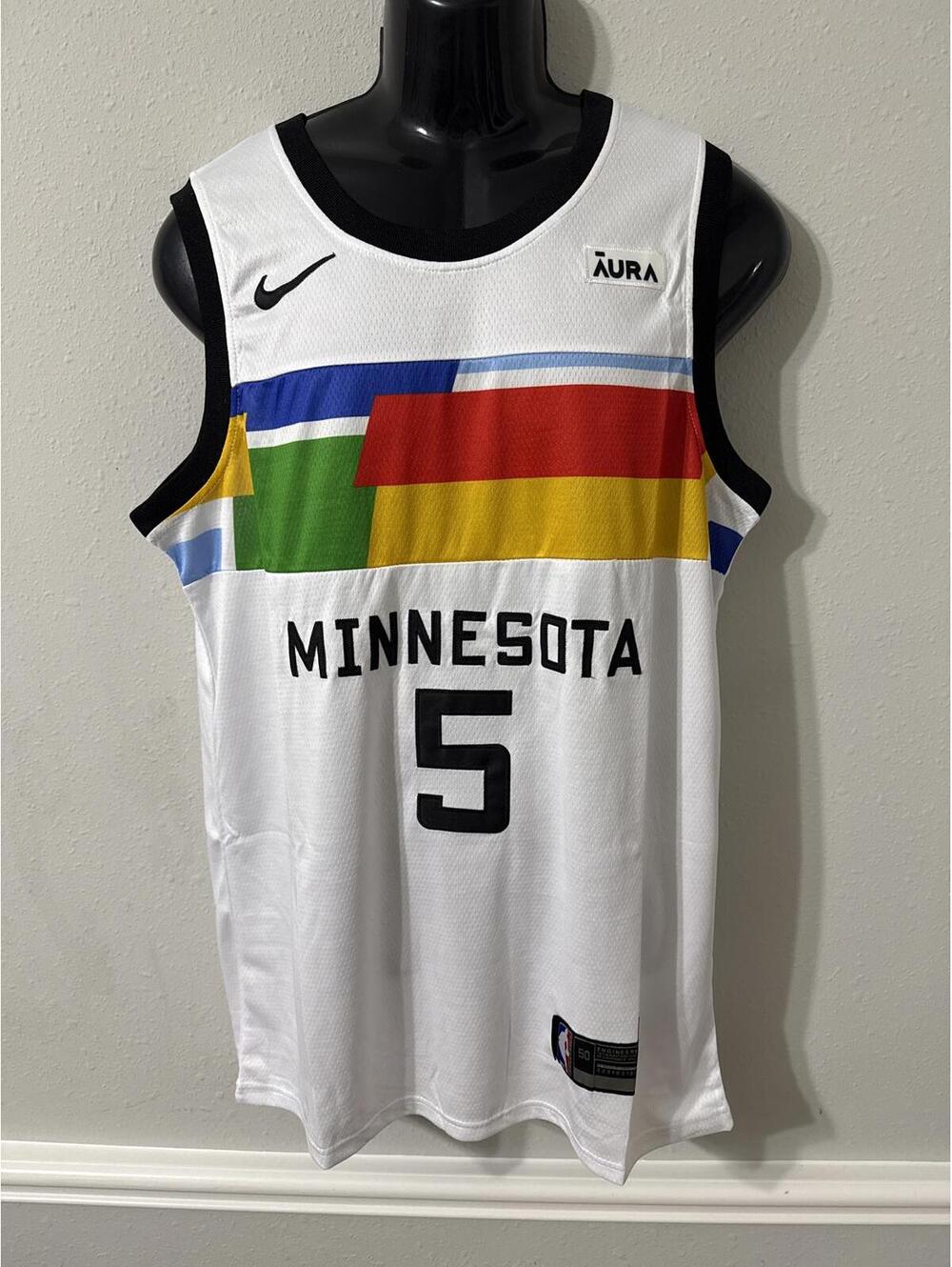 Minnesota Timberwolves Anthony Edwards Jersey Men’s Large